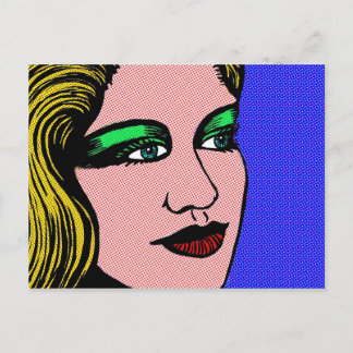 Pop Girl Postkarte