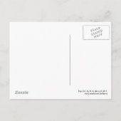 Pop Girl Postkarte (Rückseite)