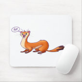 POP GOES THE WEASEL von Jeff Willis Art Mousepad (Mit Mouse)