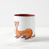 POP GOES THE WEASEL von Jeff Willis Art Tasse (Zentrum)