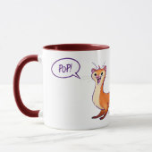 POP GOES THE WEASEL von Jeff Willis Art Tasse (Links)