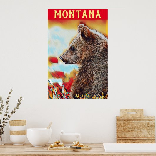 Pop Grizza Frische Pasta machen Poster (Küche)