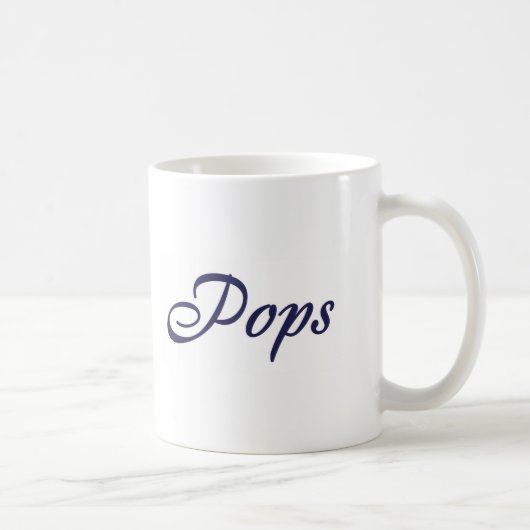 Pop-Großvater-Produkte Kaffeetasse (Rechts)