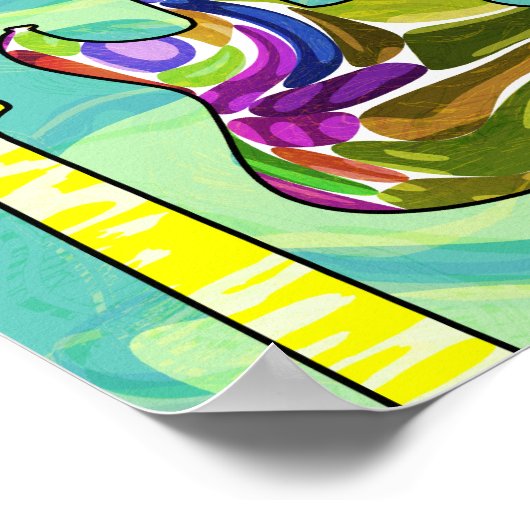 POP GUITARS POSTER (Ecke)