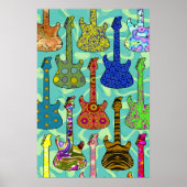 POP GUITARS POSTER (Vorne)