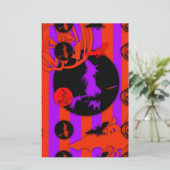 Pop Halloween Stationery Briefpapier (Stehend Vorderseite)