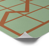 Pop Haushaltsanalyse Art Poster (Ecke)