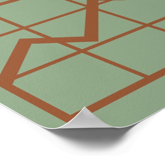 Pop Haushaltsanalyse Art Poster (Ecke)