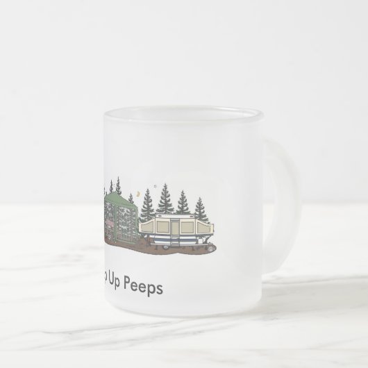 , Pop herauf Blick-Tasse Mattglastasse (VorderseiteRechts)