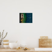 Pop hoch Camping unter den Sternen - Martin Poster (Küche)