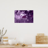 pop-i purple print poster (Küche)