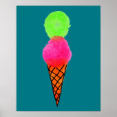 Pop Icecream Poster (Vorne)