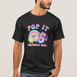 Pop, ich werde 5 farbige 5. Geburtstag G T-Shirt
