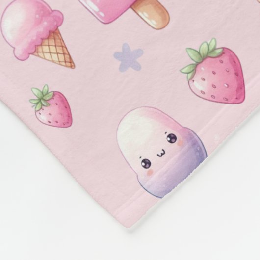 Pop im Zimmerdekor der Girl's Bedroom on Over and Fleecedecke (Ecke)