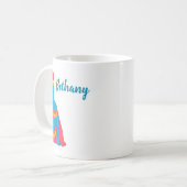 Pop in Büstle Dress Art Kaffeetasse (Vorderseite Links)