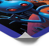 Pop in einen psychedelischen Traum Poster (Ecke)