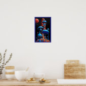 Pop in einen psychedelischen Traum Poster (Küche)