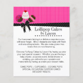 Pop in Rosa mit Fotorahmen Flyer (Vorne)