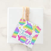 Pop It Birthday Vielen Dank Geschenkanhänger (Beispiel)