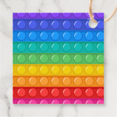 Pop It Boy Birthday Danke Geschenkanhänger (Rückseite)