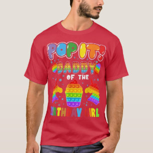 Pop It Daddy von der Geburtstagskinder-Fidget-Kind T-Shirt