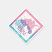 Pop It Fidget Geburtstagsparty Serviette (Ecke)
