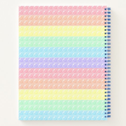 Pop-IT-Notebook Notizblock (Rückseite)