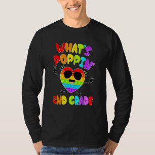 Pop It Push It Fidget Spinner Erster Schultag 2. K T-Shirt