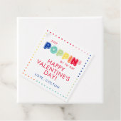 Pop IT Valentinenkarte, Tag des Glücks Valentines Geschenkanhänger (Beispiel)