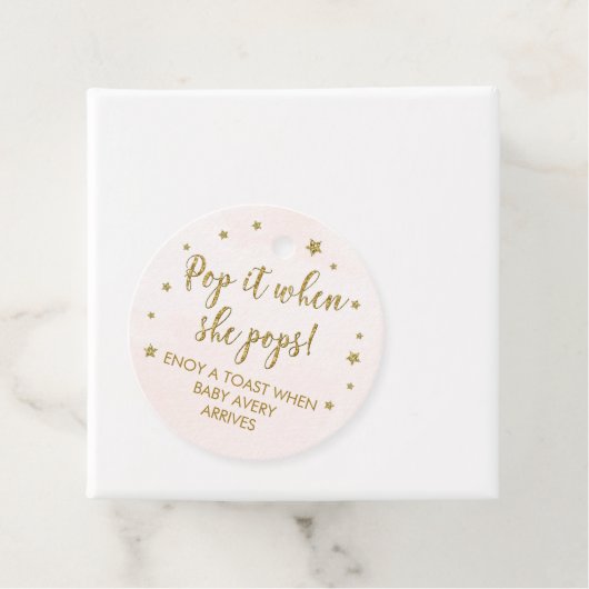 POP IT, wenn sie Pop Mini-Weinflaschen Etiketten z (Beispiel)