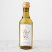 Pop It When She Pops Neutral Carriage Label Weinetikett (Vorderseite)