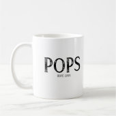 Pop Jahr festgelegt Kaffeetasse (Links)