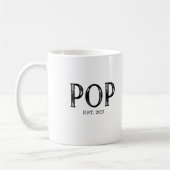 Pop Jahr festgelegt Kaffeetasse (Links)