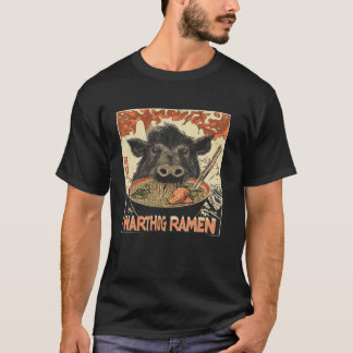Pop-Japanische-Kunst-Nudel-Liebhaber-Wildlife-Wart T-Shirt