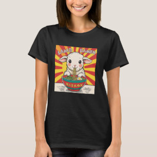 Pop japanische Kunst Sonnenuntergang Nudeln Süß La T-Shirt