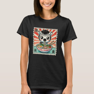 Pop Japanischer Art Postage Briefmarke Niedlich Ze T-Shirt