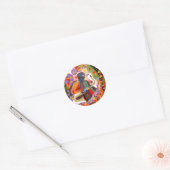 **Pop Jazz MAn** Runder Aufkleber (Umschlag)