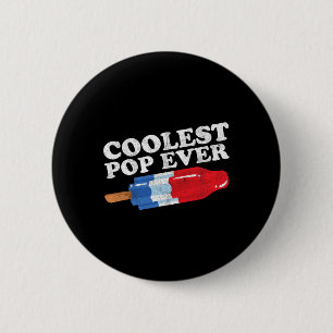 Pop je Popsison Funny Retro Bomb Väter Tag Gif Button