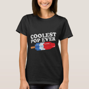 Pop je Popsison Funny Retro Bomb Väter Tag Gif T-Shirt
