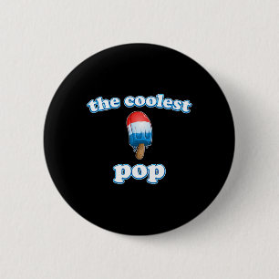 Pop je Vatertag Popsicle Top für Vater Rakete 4 Button