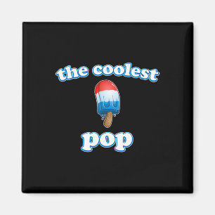 Pop je Vatertag Popsicle Top für Vater Rakete 4 Magnet