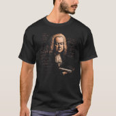 Pop Johann Sebastian Bach Musikpiano 1 T-Shirt (Vorderseite)