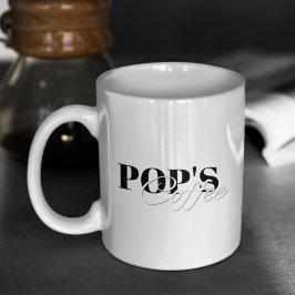 Pop-Kaffee Kaffeetasse