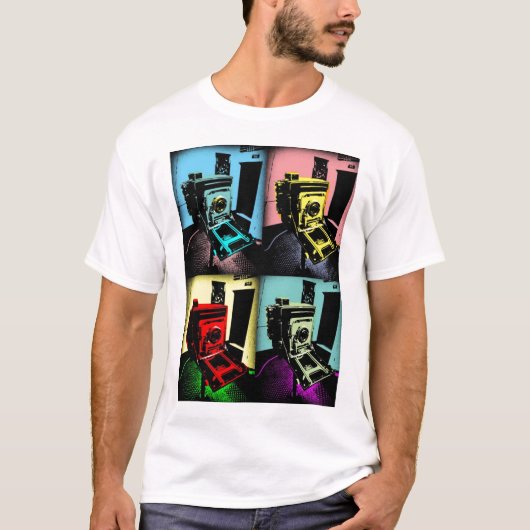 Pop-Kamera T-Shirt (Vorderseite)
