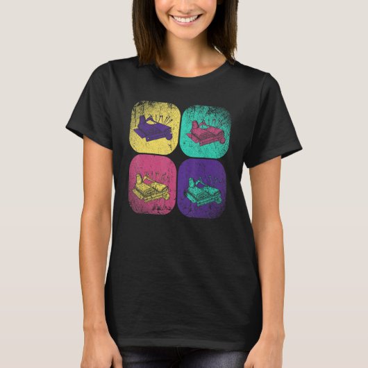 Pop-Kanalisationsquilternähen Quiltgewebe T-Shirt (Vorderseite)