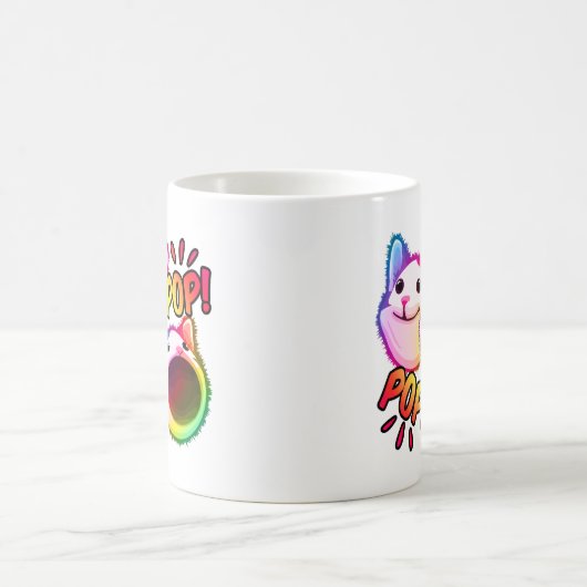 Pop Katzenpoppel-Mem Kaffeetasse (Mittel)