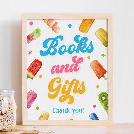 Pop Kinderduschbücher und Geschenke Poster