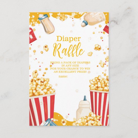 Pop Kinderdusche bereit Begleitkarte (Vorderseite)