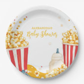 Pop Kinderdusche bereit Pappteller (Vorderseite)