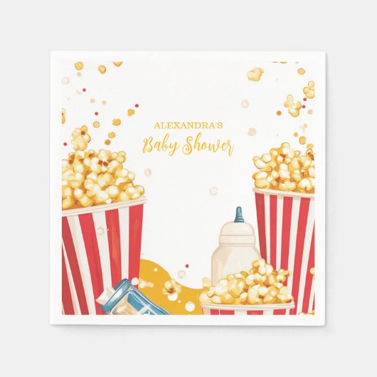 Pop Kinderdusche bereit Serviette (Vorderseite)